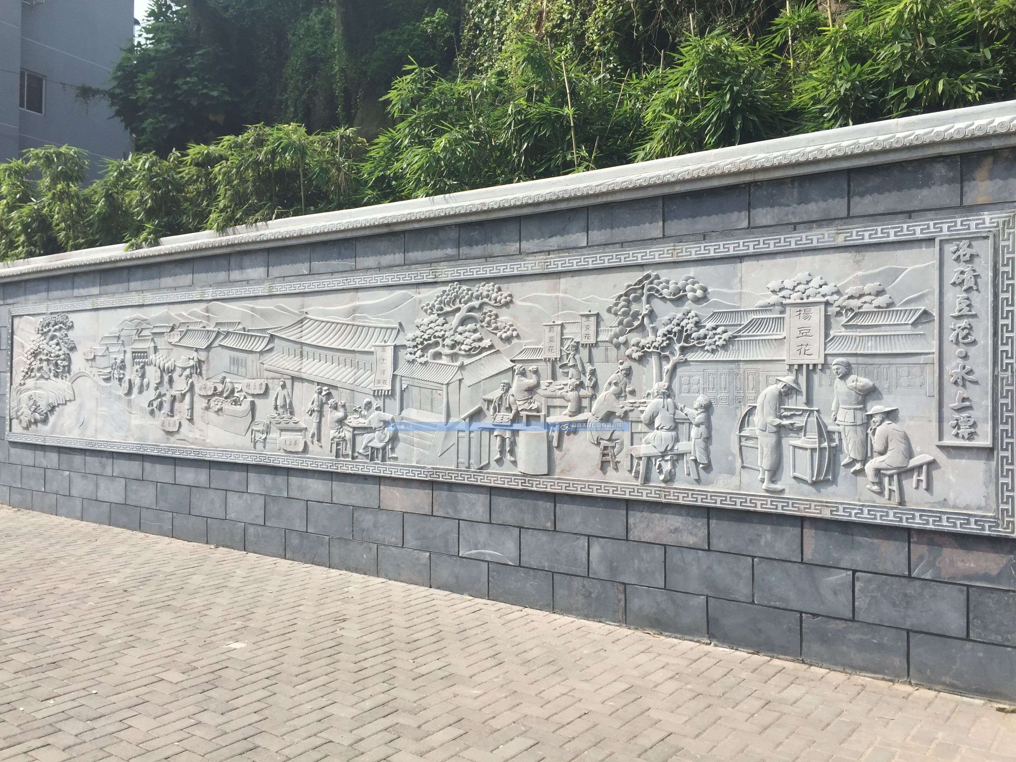 唐语仿古砖雕影壁墙浮雕展示|摄影|环境/建筑摄影|tyzd - 原创作品 - 站酷 (ZCOOL)