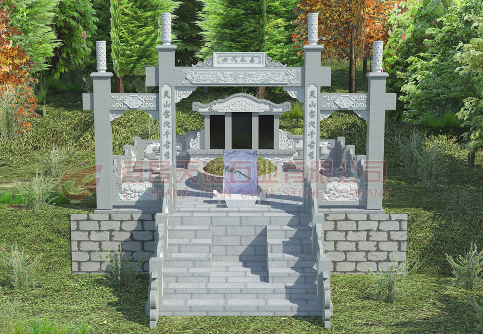 东北坟墓设计图片